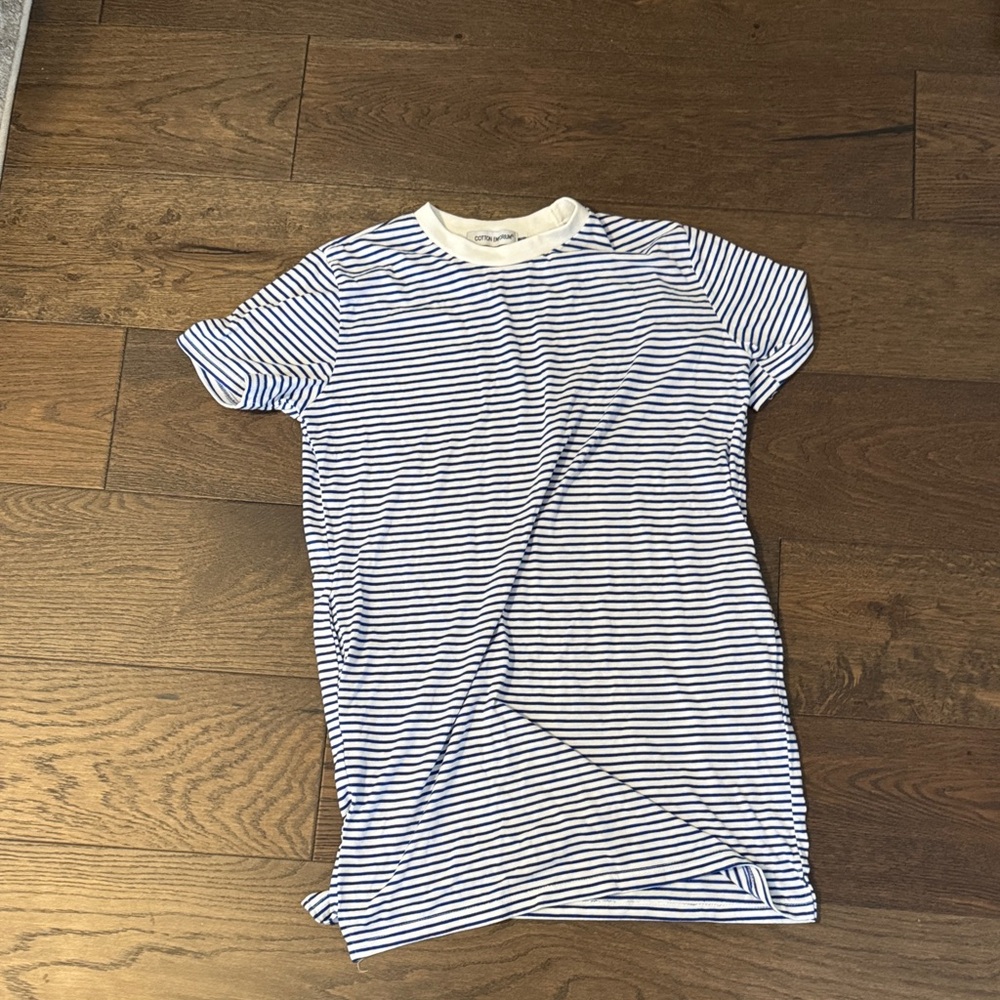 Striped Blue and White dress